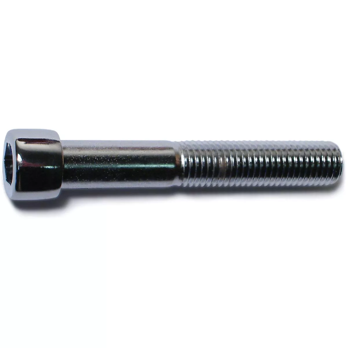 Midwest Fastener 5/16 In.-24 x 2 In. Chrome Plated Steel Fine Thread Smooth Head Socket Cap Screws (10 Ct.)-