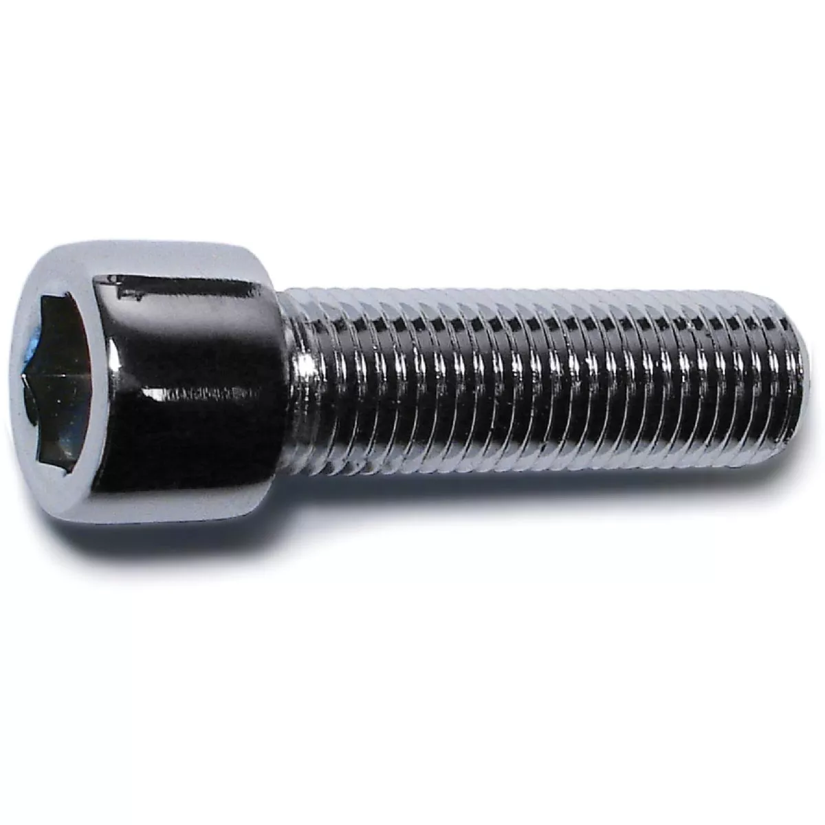 Midwest Fastener 7/16 In.-20 x 1-1/2 In. Chrome Plated Steel Fine Thread Smooth Head Socket Cap Screws