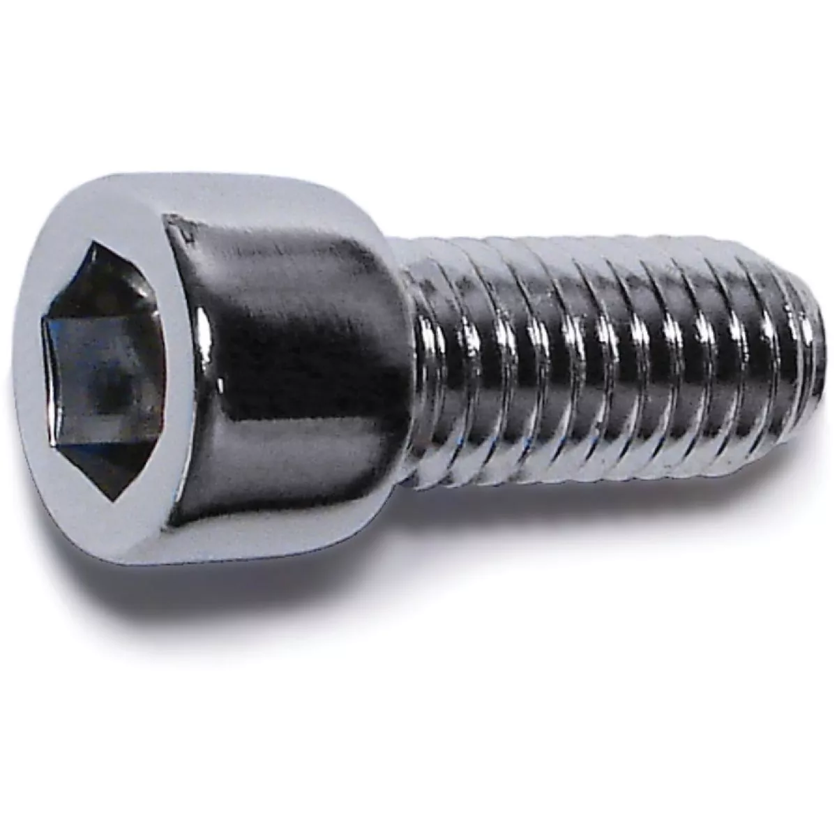 Midwest Fastener 7/16 In.-14 x 1 In. Chrome Plated Steel Coarse Thread Smooth Head Socket Cap Screws (5 Ct.)