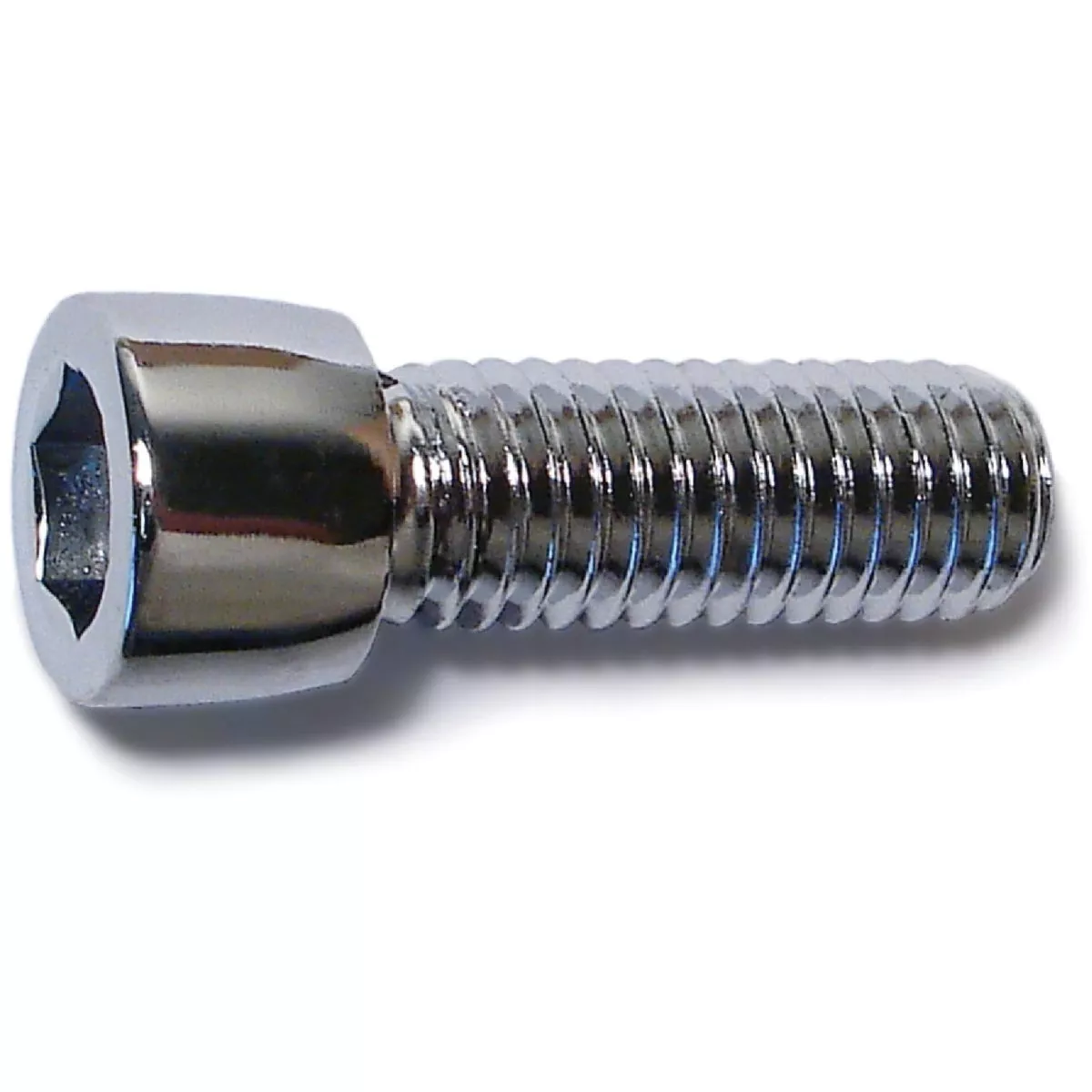 Midwest Fastener 7/16 In.-14 x 1-1/4 In. Chrome Plated Steel Coarse Thread Smooth Head Socket Cap Screws (5 Ct.)