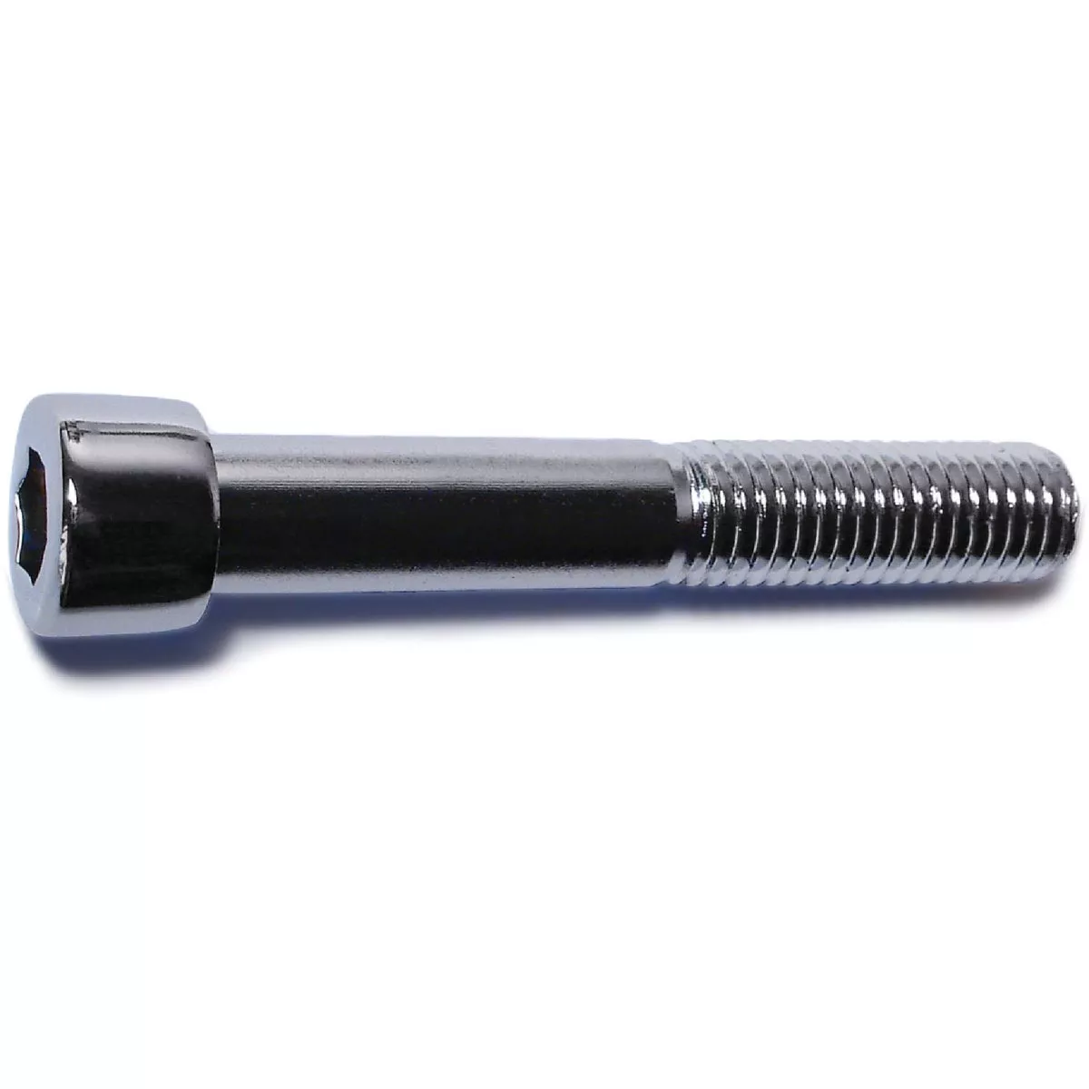 Midwest Fastener 1/2 In.-13 x 3-1/4 In. Chrome Plated Steel Coarse Thread Smooth Head Socket Cap Screws