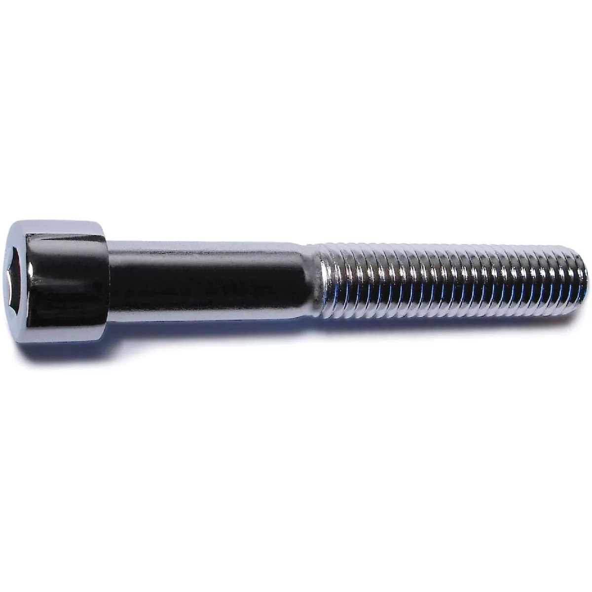 Midwest Fastener 1/2 In.-13 x 3-1/2 In. Chrome Plated Steel Coarse Thread Smooth Head Socket Cap Screws (5 Ct.)-