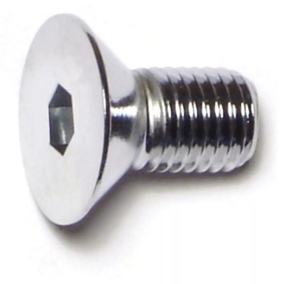 Midwest Fastener 5/16 In.-24 x 5/8 In. Chrome Plated Grade 8 Steel Fine Thread Flat Head Socket Cap Screws (10 Ct.)