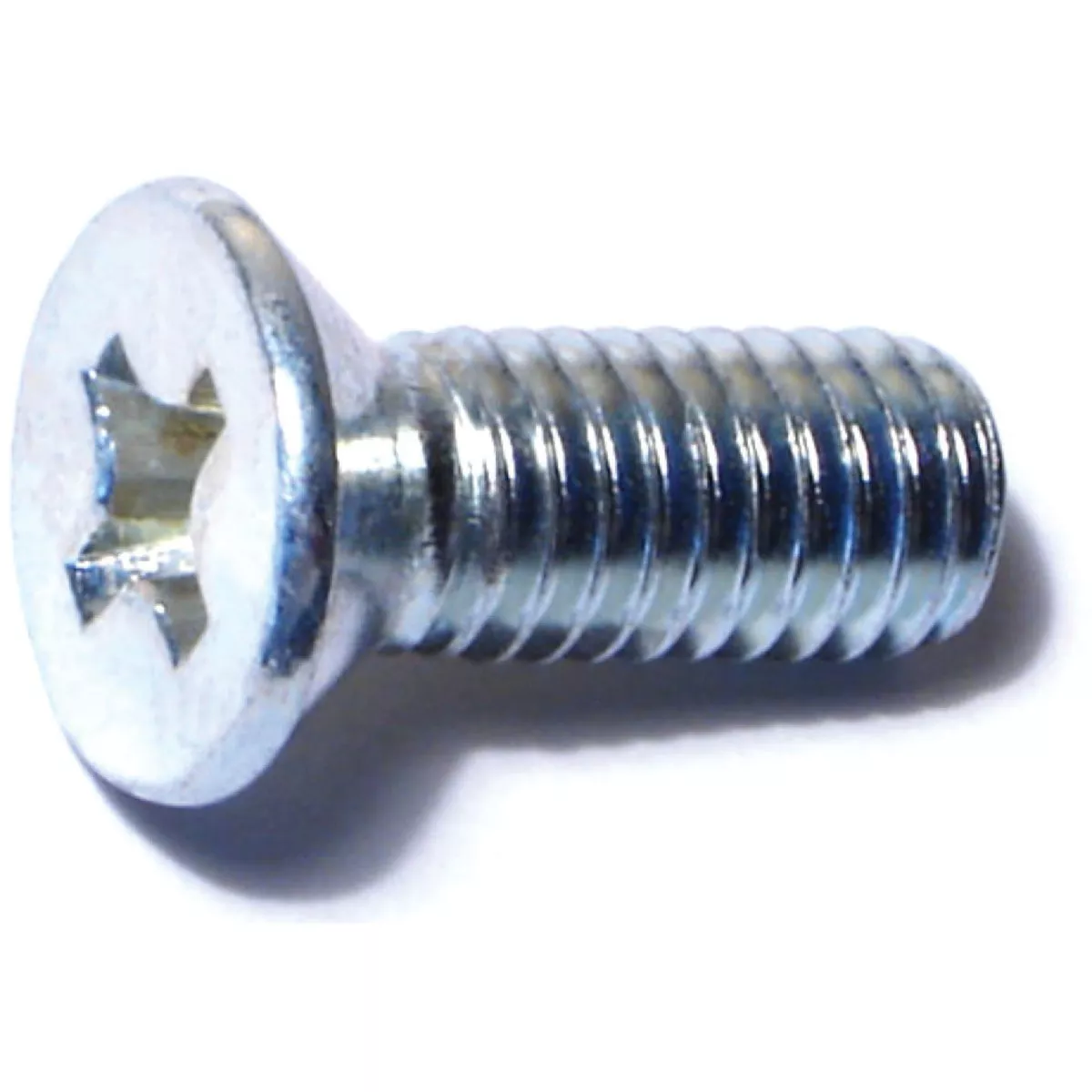 Midwest Fastener 3/8 In.-16 x 1 In. Zinc Plated Steel Coarse Thread Phillips Flat Head Machine Screws