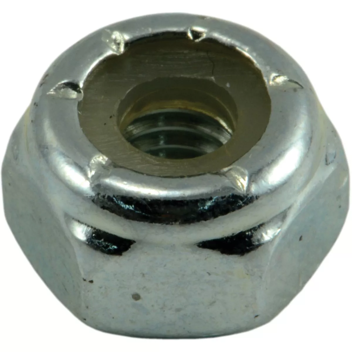 Midwest Fastener #10-32 Zinc Plated Grade 2 Steel Fine Thread Nylon Insert Lock Nuts (24 Ct.)