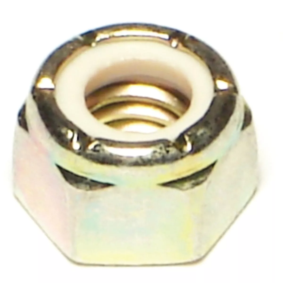 Midwest Fastener 5/16 In.-18 Zinc Plated Grade 8 Steel Coarse Thread Nylon Insert Lock Nuts