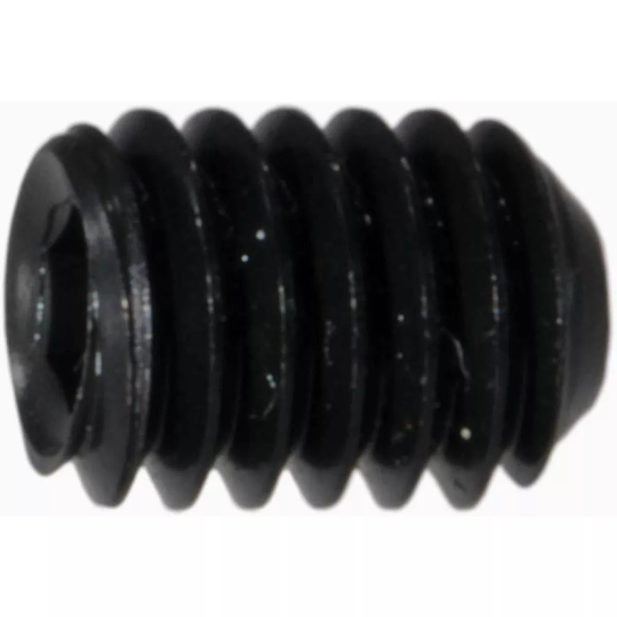 Midwest Fastener #6-40 x 3/16 In. Steel Fine Thread Hex Socket Headless ...