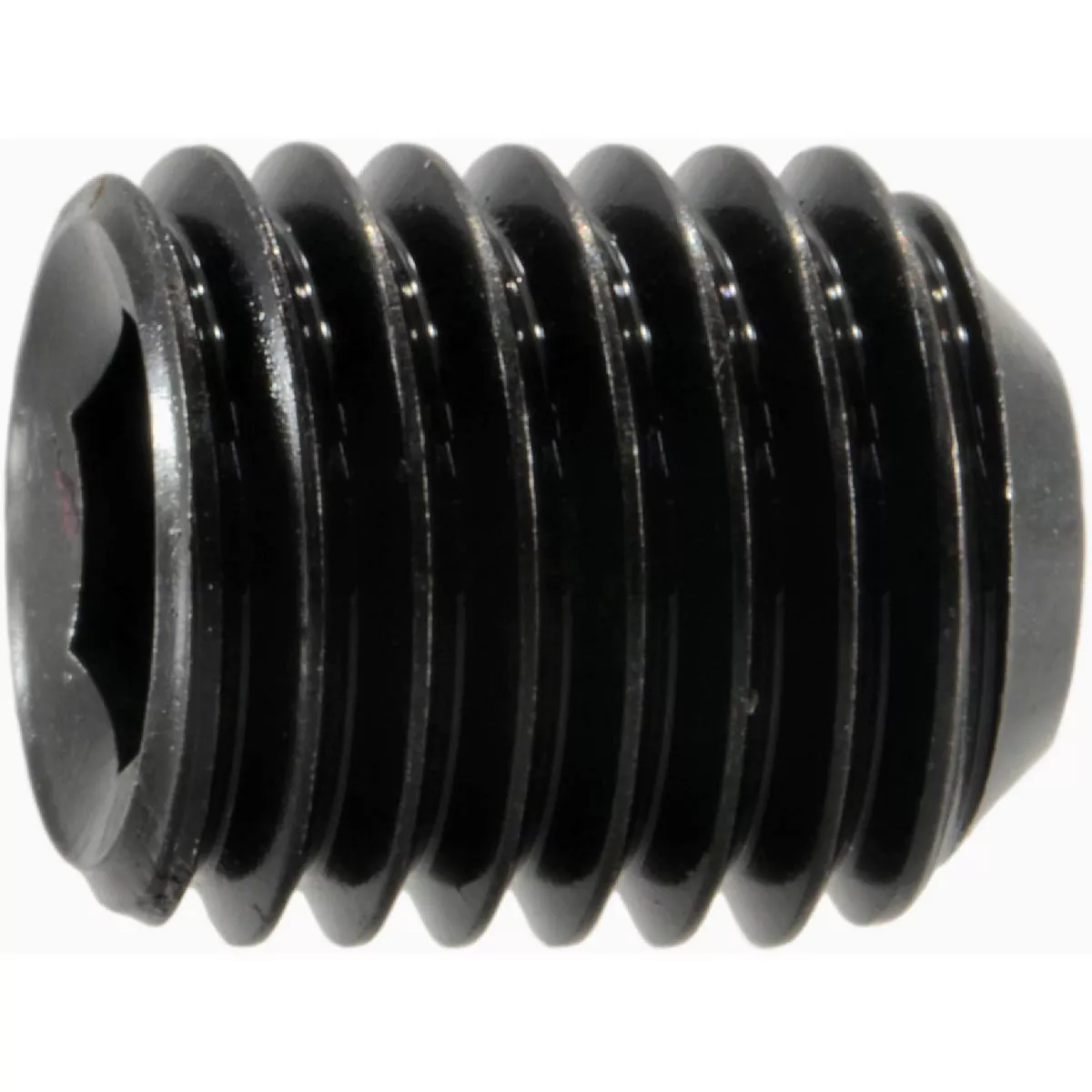 Midwest Fastener 5/16 In.-24 x 3/8 In. Steel Fine Thread Hex Socket Headless Set Screws
