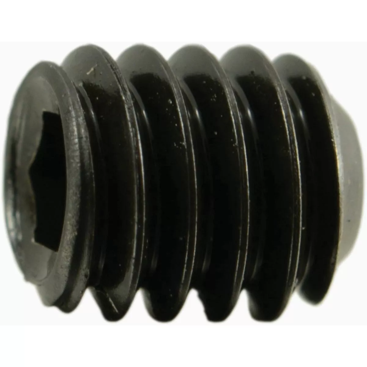 Midwest Fastener #8-32 x 3/16 In. Steel Coarse Thread Hex Socket Headless Set Screws