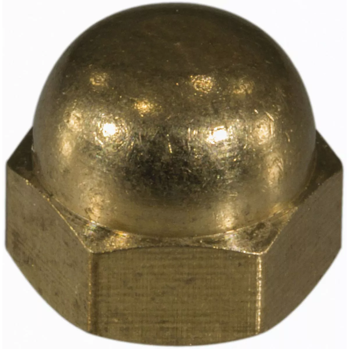 Midwest Fastener #6-32 Solid Brass Coarse Thread Acorn Cap Nuts (10 Ct.)