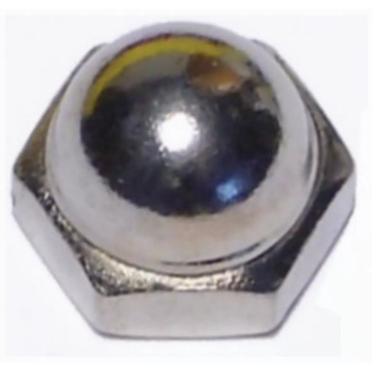 Midwest Fastener #8-32 Nickel Plated Brass Coarse Thread Acorn Cap Nuts (10 Ct.)