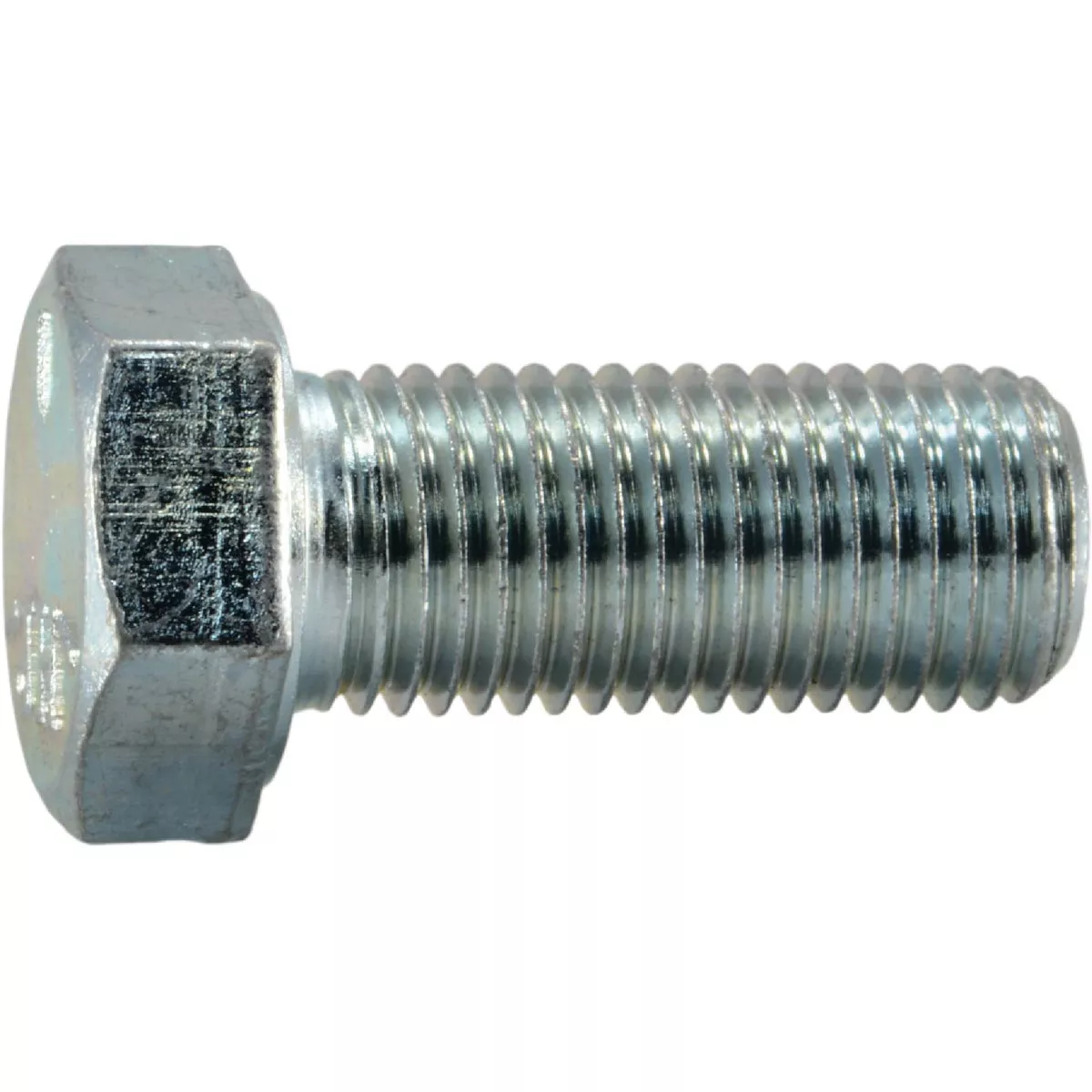 Midwest Fastener 3/8 In.-24 x 7/8 In. Zinc Plated Grade 5 Steel Fine Thread Hex Cap Screws (12 Ct.)-