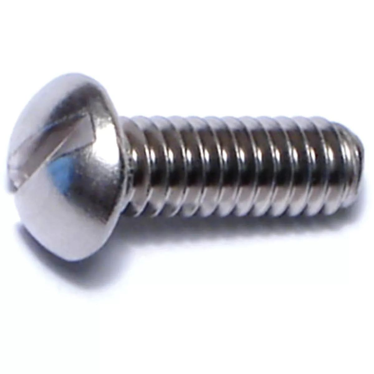 Midwest Fastener 1/4 In.-20 x 3/4 In. 18-8 Stainless Steel Coarse Thread Slotted Round Head Machine Screws (10 Ct.)