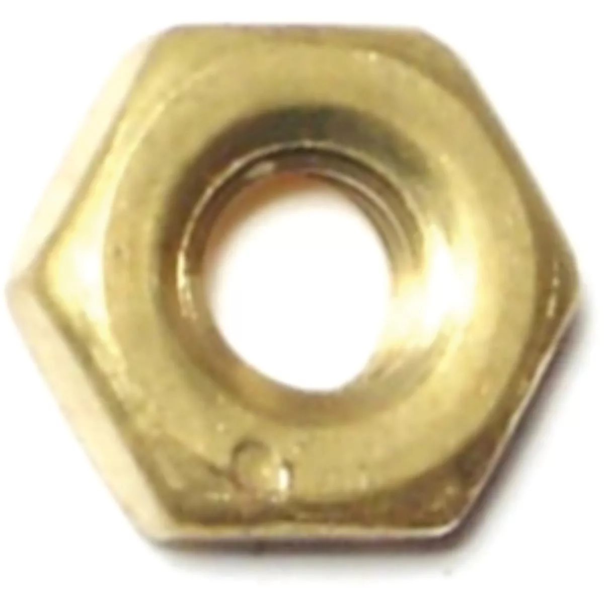 Midwest Fastener #10-32 Brass Fine Thread Hex Machine Screw Nuts (15 Ct.)