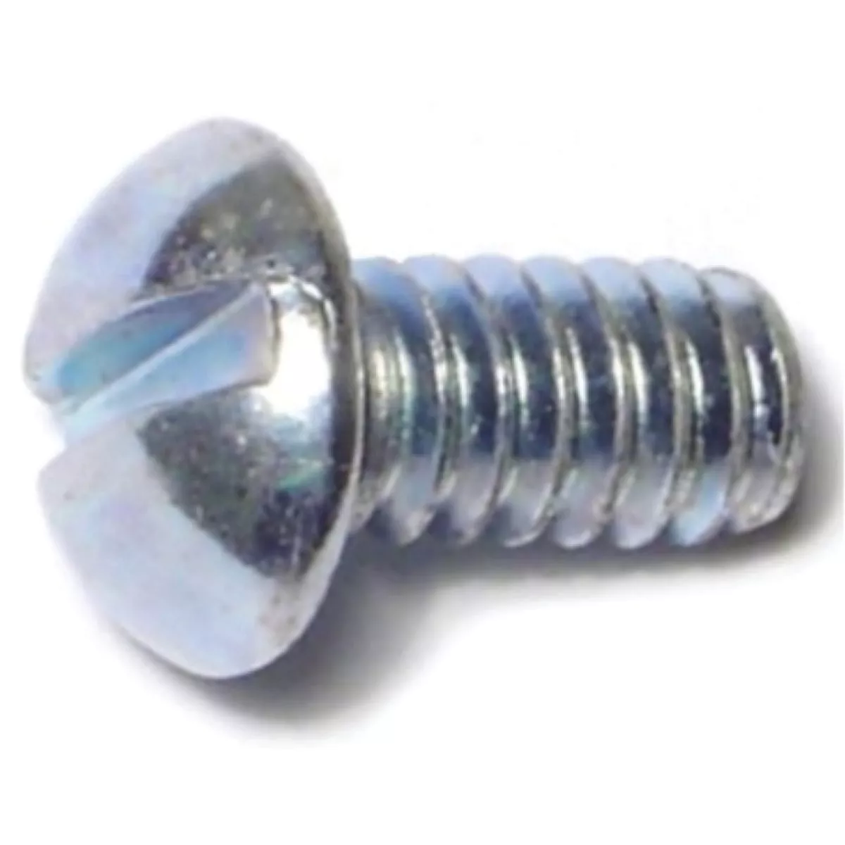 Midwest Fastener #10-24 x 3/8 In. Zinc Plated Steel Coarse Thread Slotted Round Head Machine Screws