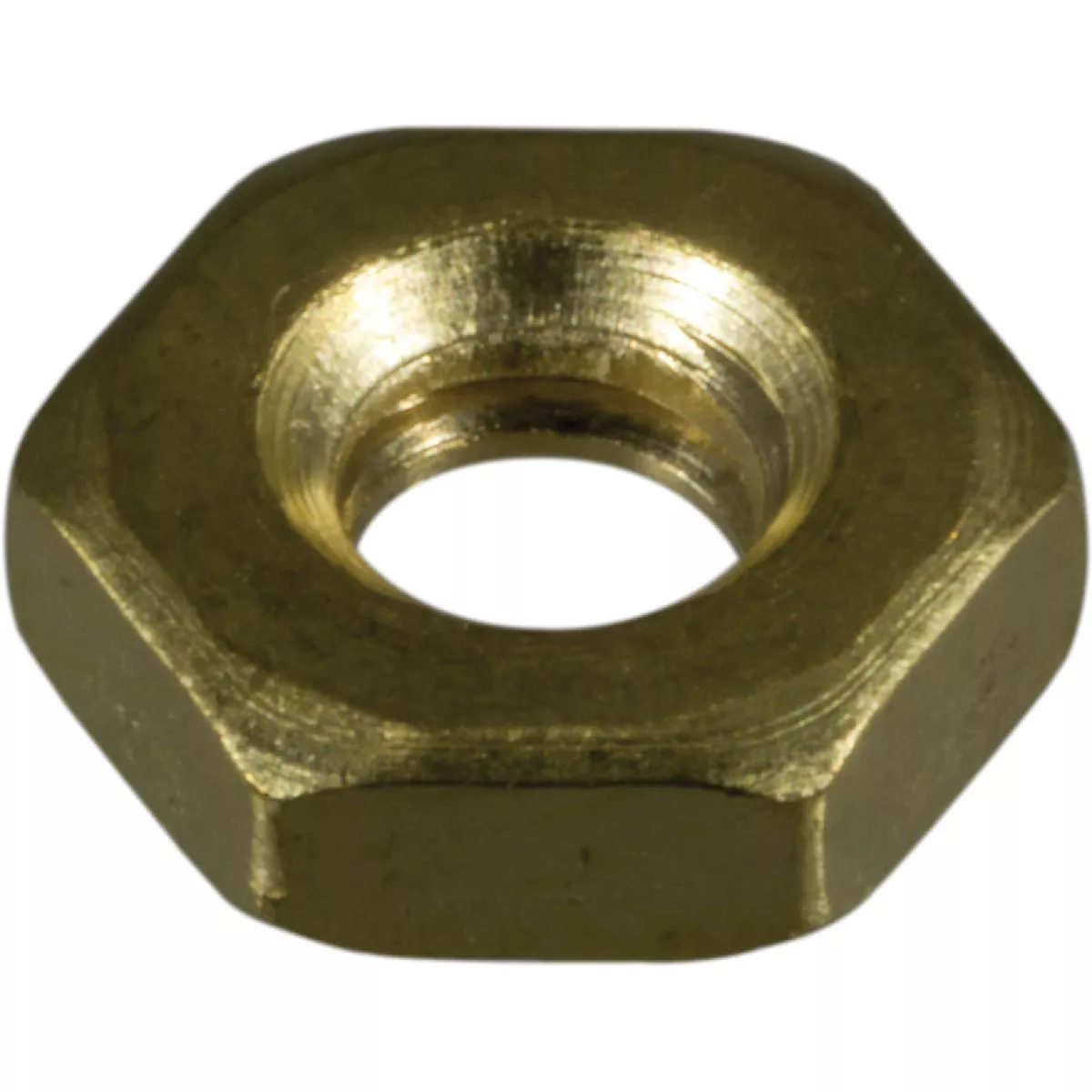 Midwest Fastener #10-24 Brass Coarse Thread Hex Machine Screw Nuts