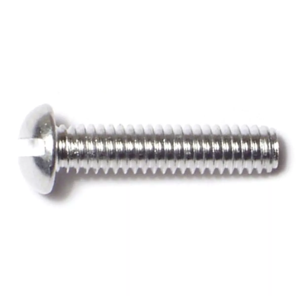 Midwest Fastener #8-32 x 3/4 In. Aluminum Coarse Thread Slotted Round Head Machine Screws (24 Ct.)-