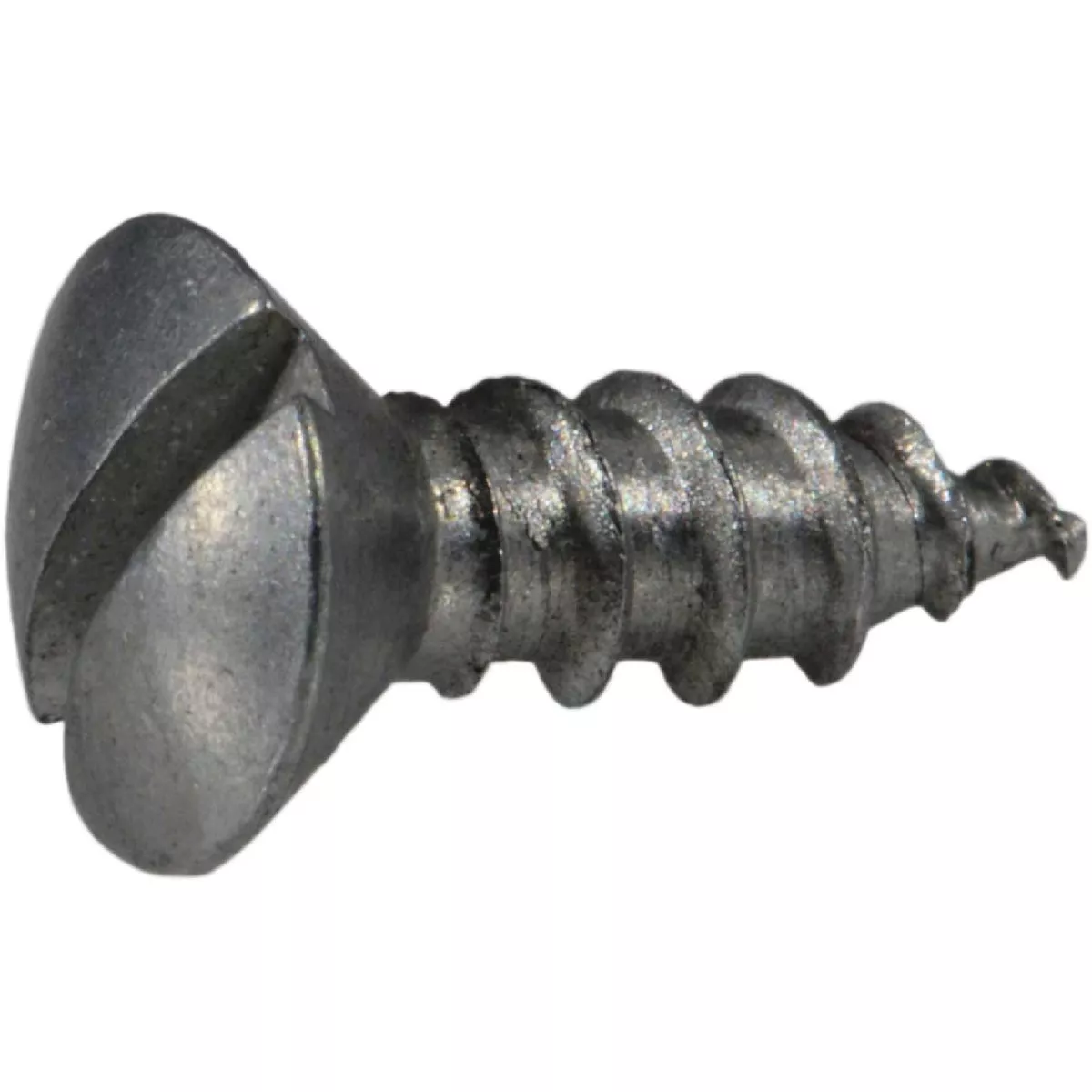Midwest Fastener #6 x 3/8 In. Aluminum Slotted Oval Head Sheet Metal Screws (24 Ct.)