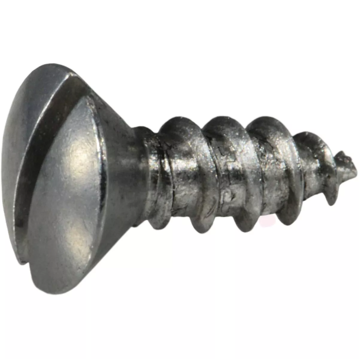 Midwest Fastener #8 x 1/2 In. Aluminum Slotted Oval Head Sheet Metal Screws (24 Ct.) - photo 2