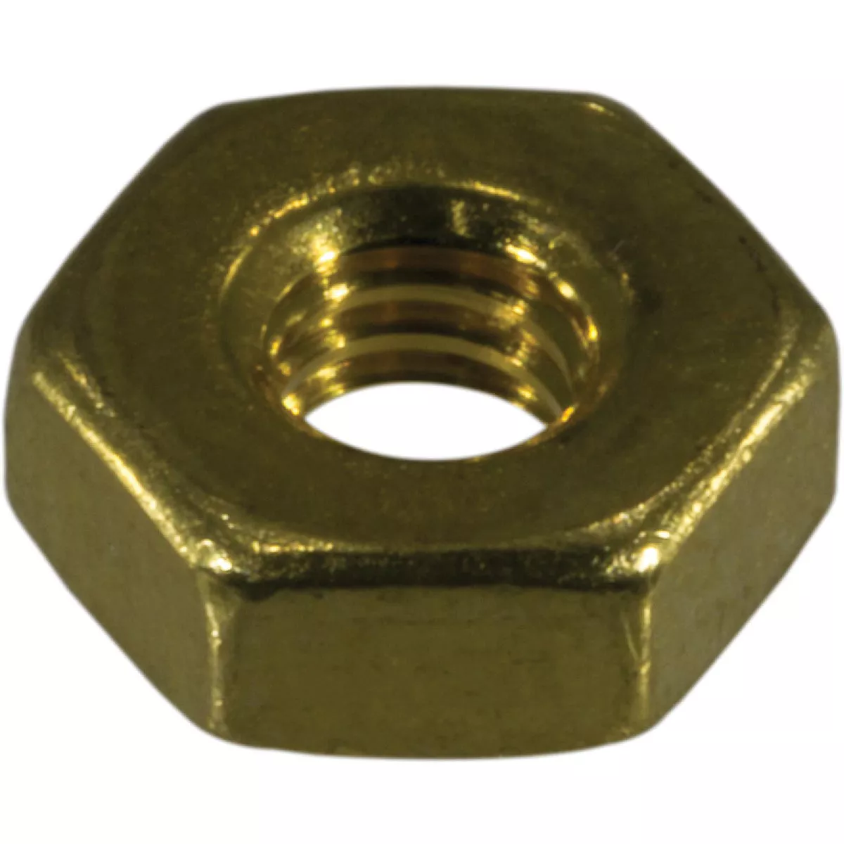 Midwest Fastener #8-32 Brass Coarse Thread Hex Machine Screw Nuts (15 Ct.)
