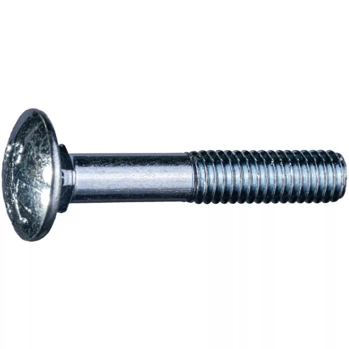 Midwest Fastener 6mm-1.0 x 35mm Zinc Plated Class 8.8 Steel Coarse Thread Metric Carriage Bolt