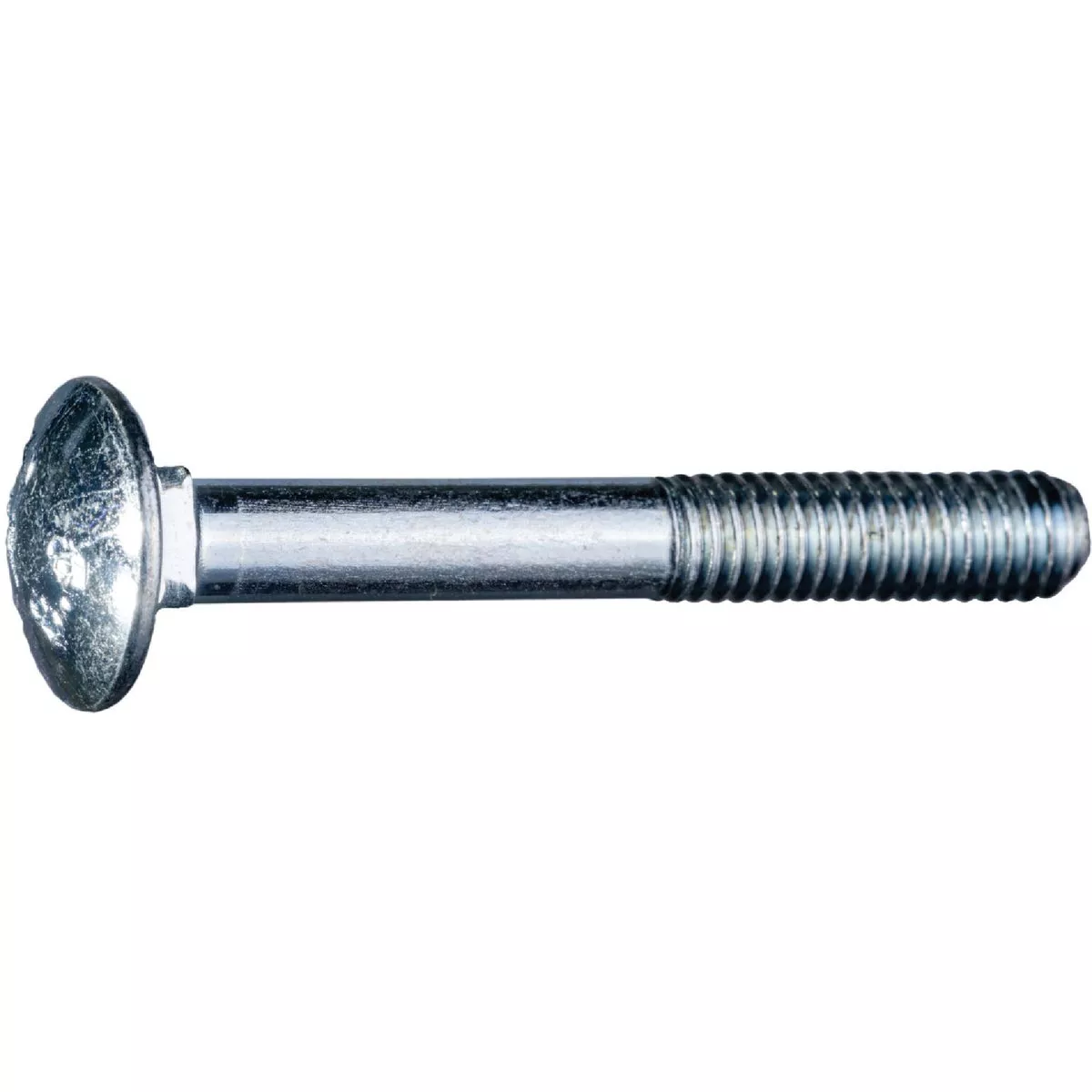 Midwest Fastener 6mm-1.0 x 45mm Zinc Plated Class 8.8 Steel Coarse Thread Metric Carriage Bolt