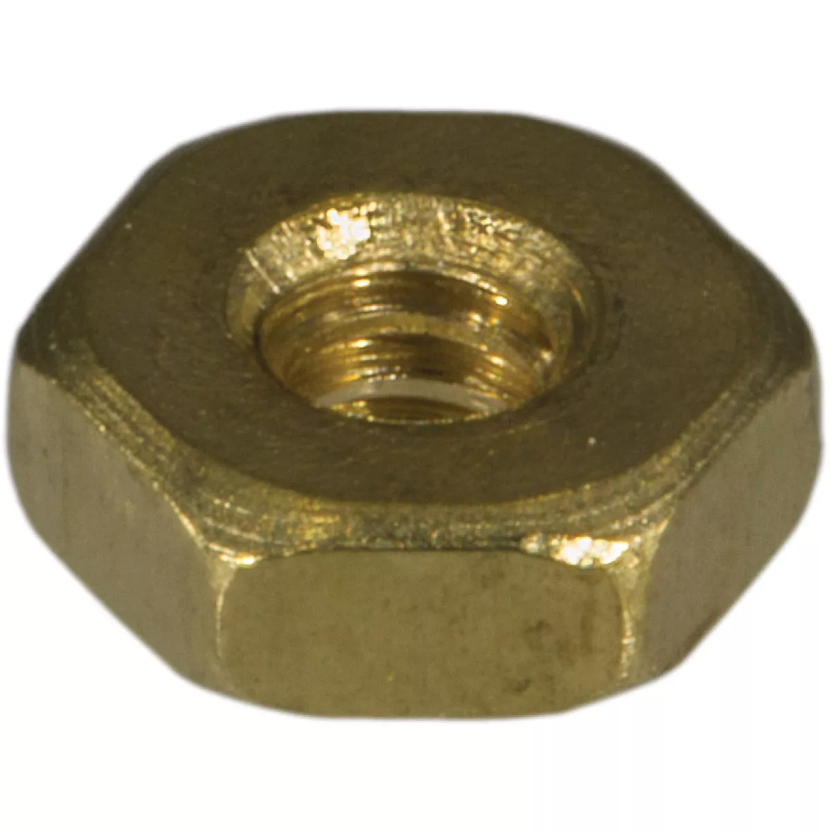 Midwest Fastener #4-40 Brass Coarse Thread Hex Machine Screw Nuts (30 Ct.)