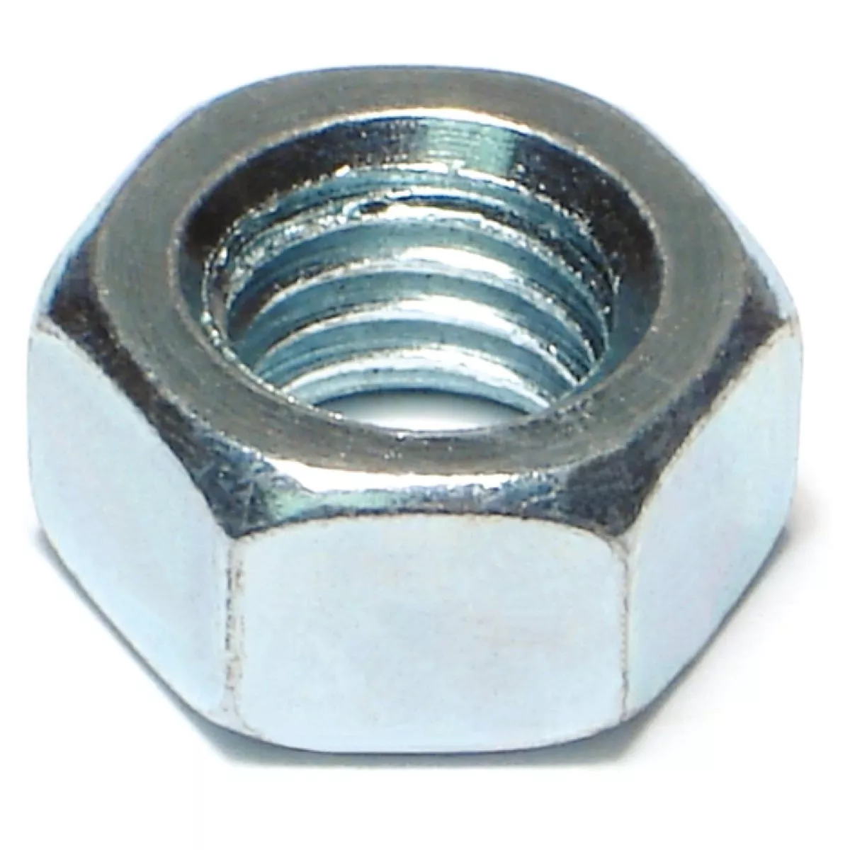 Midwest Fastener 12mm-1.75 Zinc Plated Class 8 Steel Coarse Thread Finished Hex Nuts