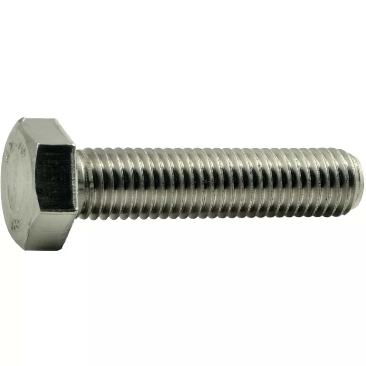 Midwest Fastener 14mm-2.0 x 60mm Stainless A2-70 Steel Coarse Thread Metric Hex Cap Screws (3 Ct.)- - photo 2