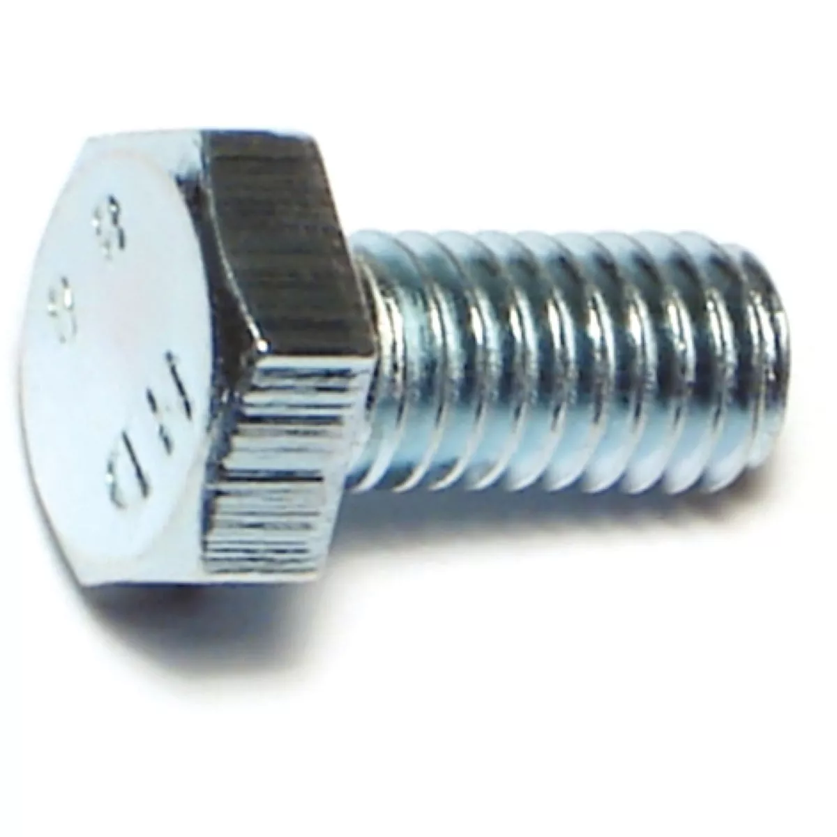 Midwest Fastener 6mm-1.0 x 12mm Zinc Plated Class 8.8 Steel Coarse Thread Hex Cap Screws (12 Ct.)-