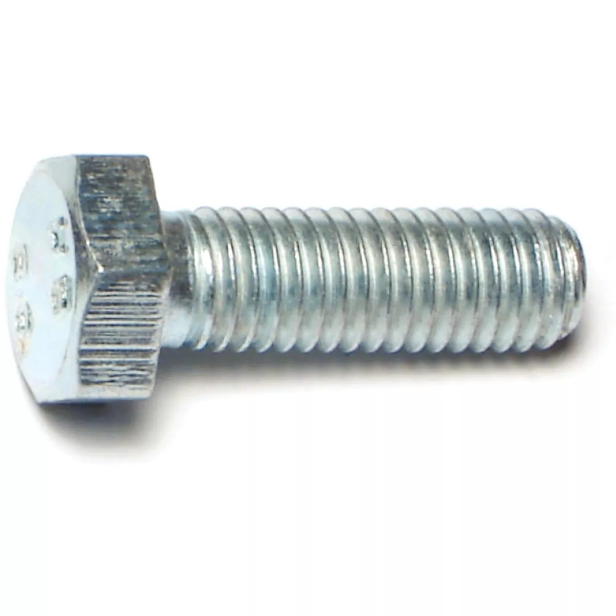 Midwest Fastener 8mm-1.25 x 25mm Zinc Plated Class 8.8 Steel Coarse Thread Hex Cap Screws (12 Ct.)-