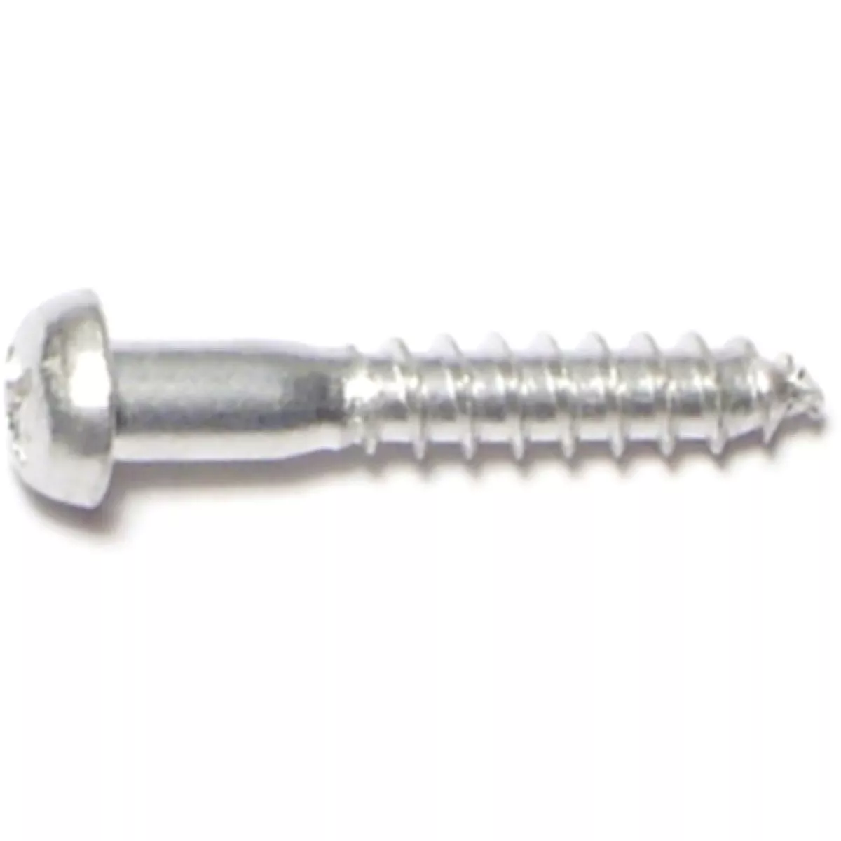 Midwest Fastener #8 x 1 In. Aluminum Phillips Round Head Wood Screws