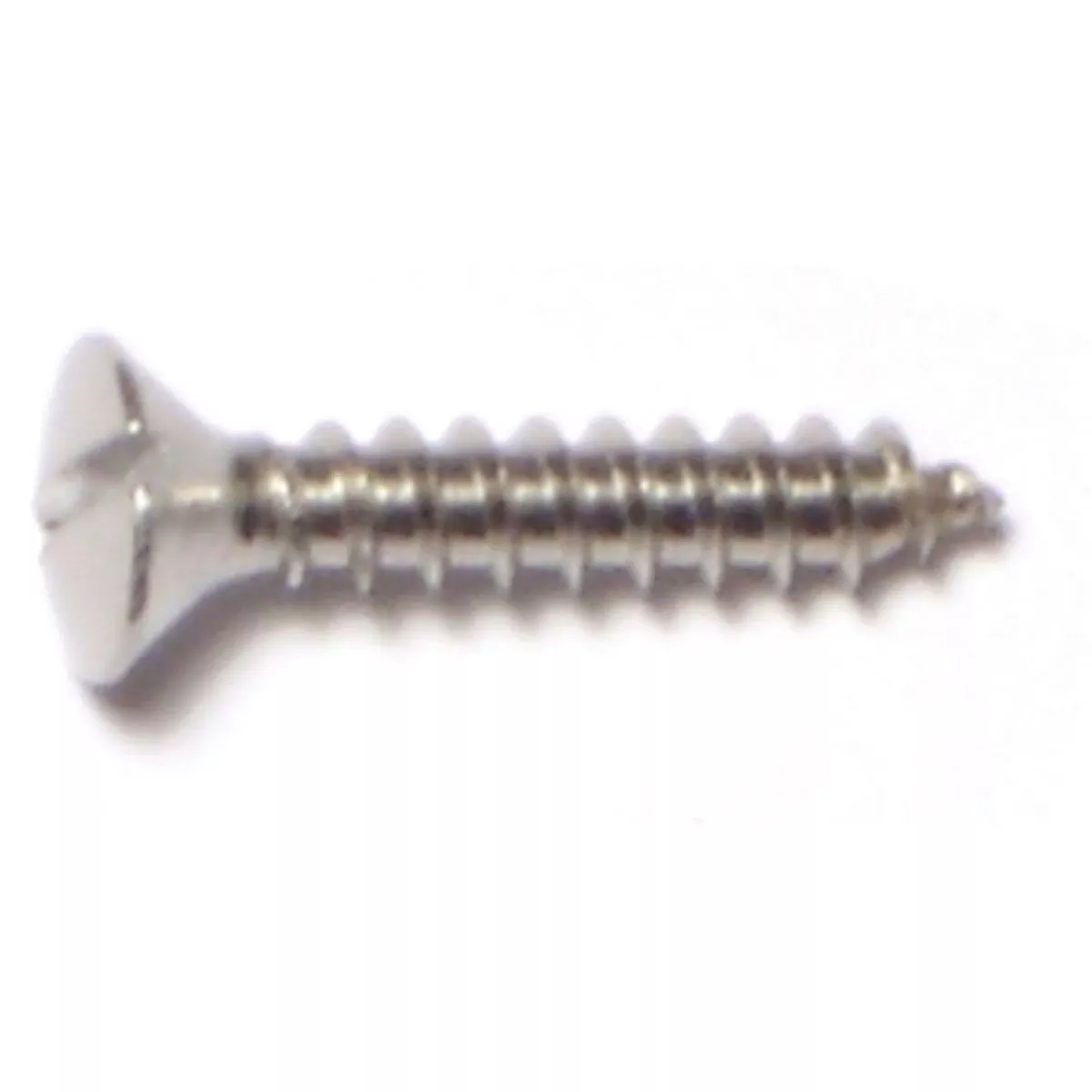 Midwest Fastener #6 x 3/4 In. 18-8 Stainless Steel Slotted Oval Head Sheet Metal Screws (10 Ct.)
