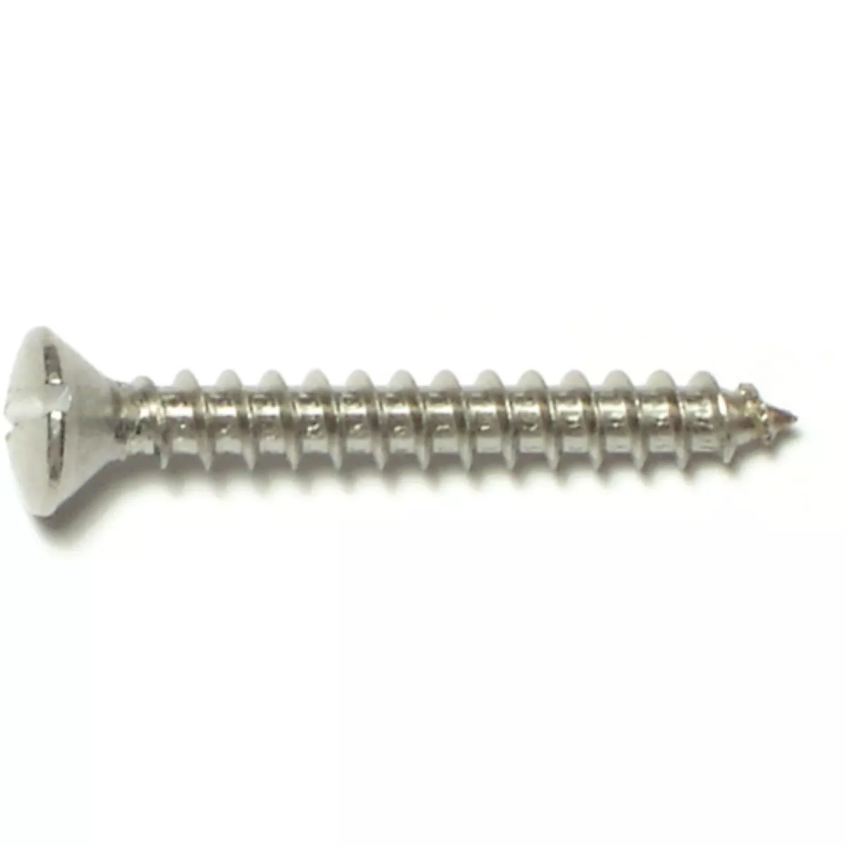 Midwest Fastener #10 x 1-1/2 In. 18-8 Stainless Steel Slotted Oval Head Sheet Metal Screws (10 Ct.)