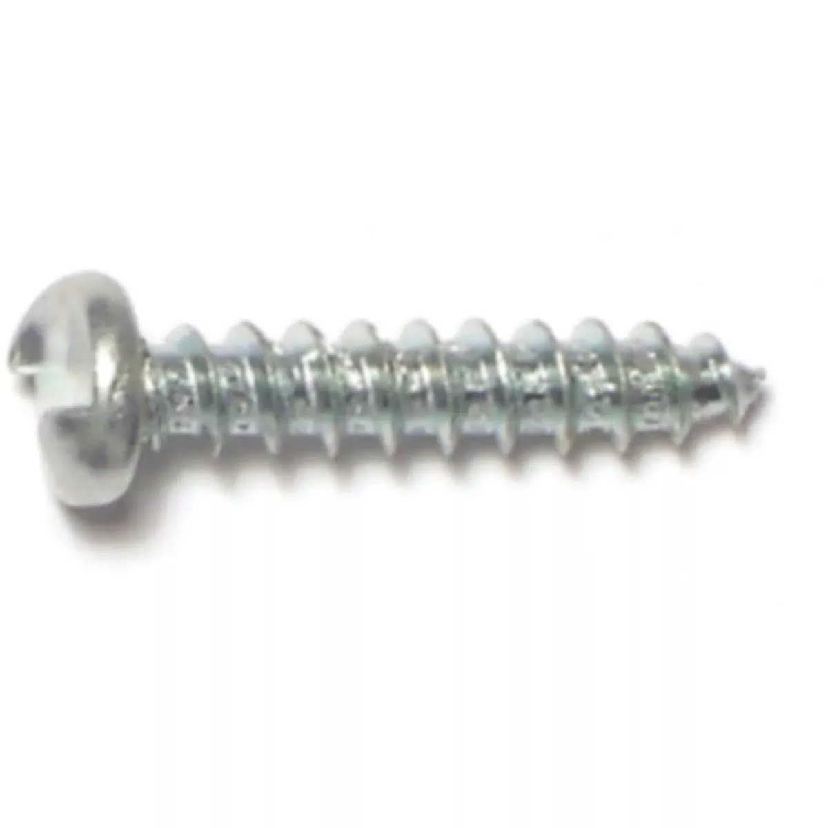 Midwest Fastener #10 x 1 In. Zinc Plated Steel One-Way Slotted Pan Head Sheet Metal Screws (12 Ct.)