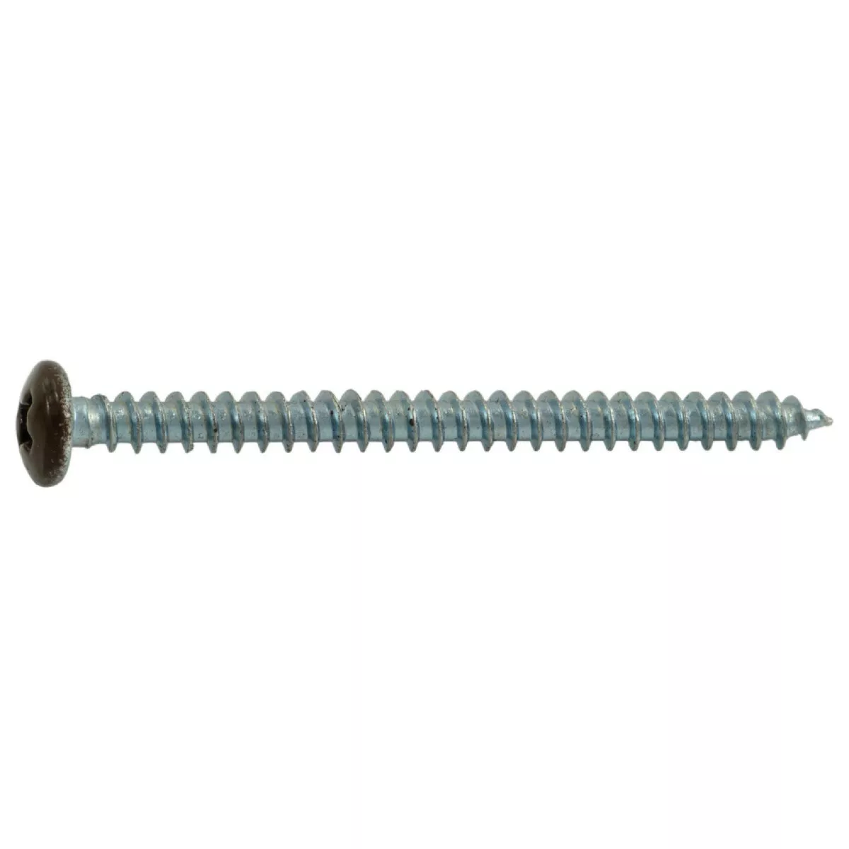 Midwest Fastener #8 x 2 In. Brown Painted Steel Phillips Pan Head Sheet Metal Screws