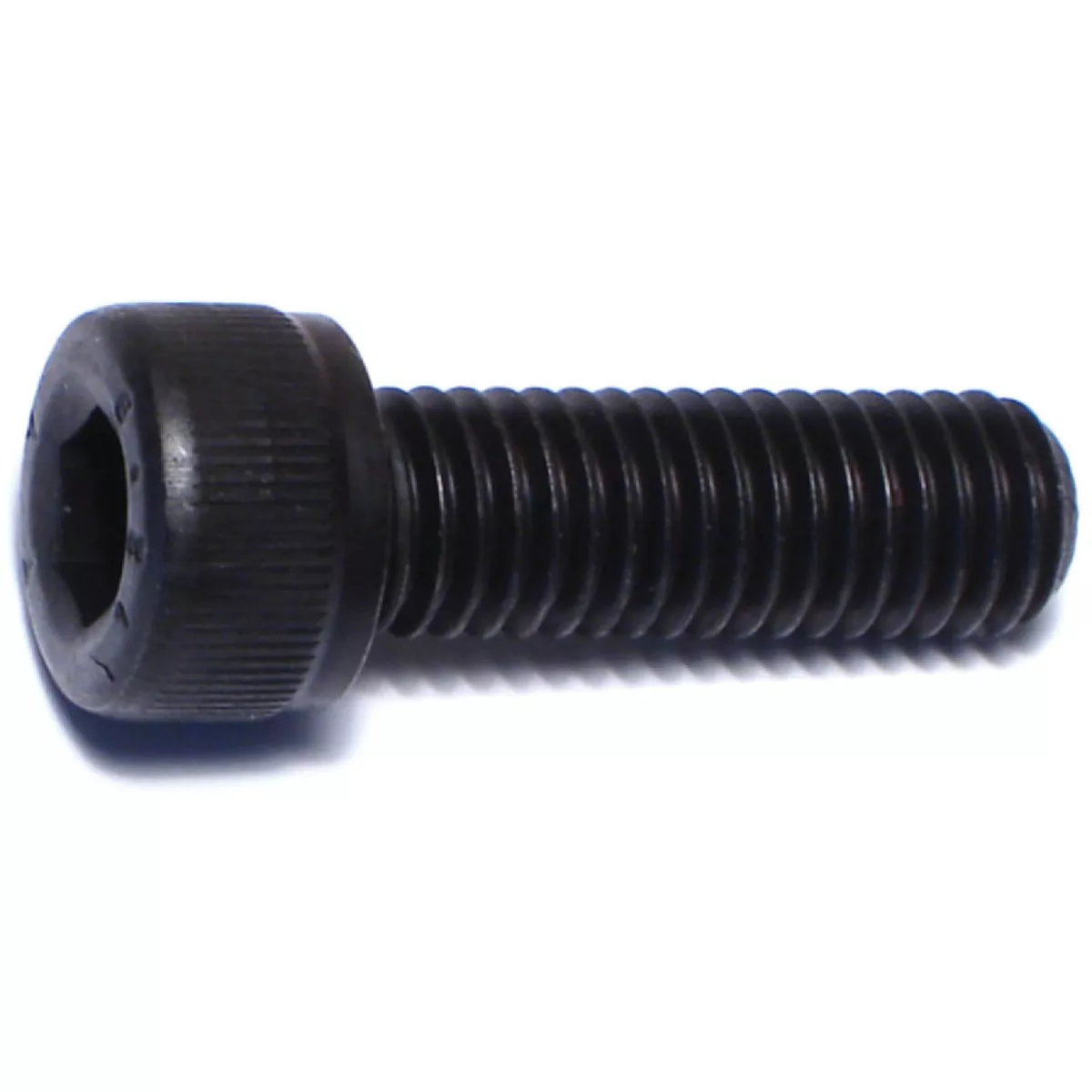 Midwest Fastener 8mm-1.25 x 25mm Black Oxide Class 12.9 Steel Coarse Thread Knurled Head Hex Socket Cap Screws (8 Ct.)