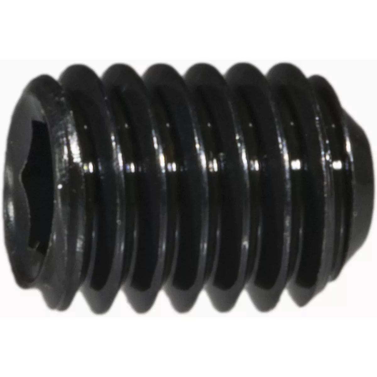 Midwest Fastener 6mm-1.0 x 8mm Plain Class 14.9 Steel Coarse Thread Cup Point Hex Socket Headless Set Screws