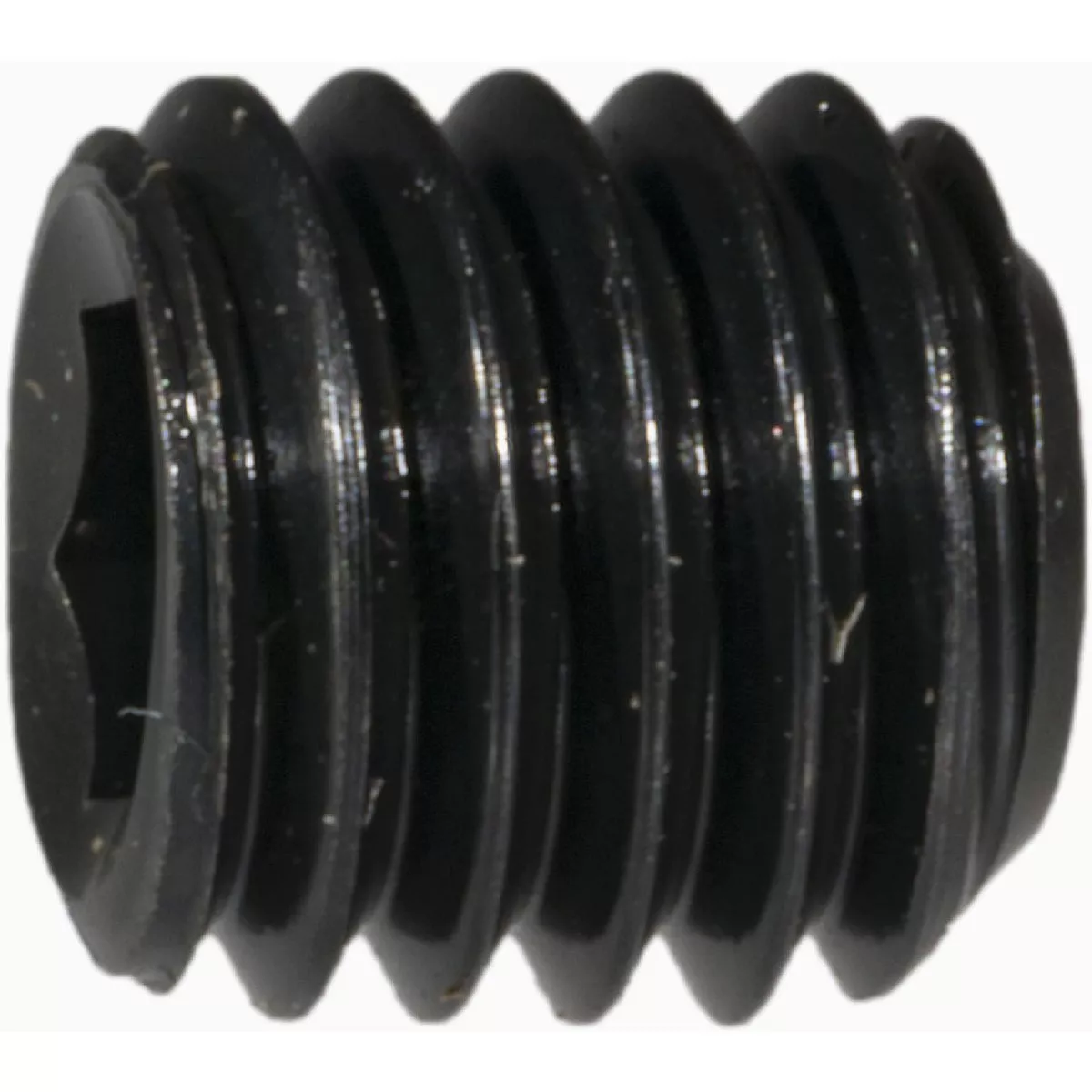 Midwest Fastener 8mm-1.25 x 8mm Plain Class 14.9 Steel Coarse Thread Cup Point Hex Socket Headless Set Screws (8 Ct.)-