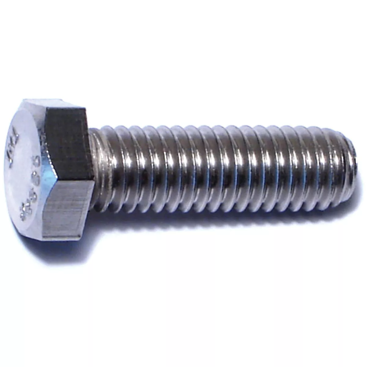 Midwest Fastener 3/8 In.-16 x 1-1/4 In. 18-8 Stainless Steel Coarse Thread Hex Cap Screws (12 Ct.)-