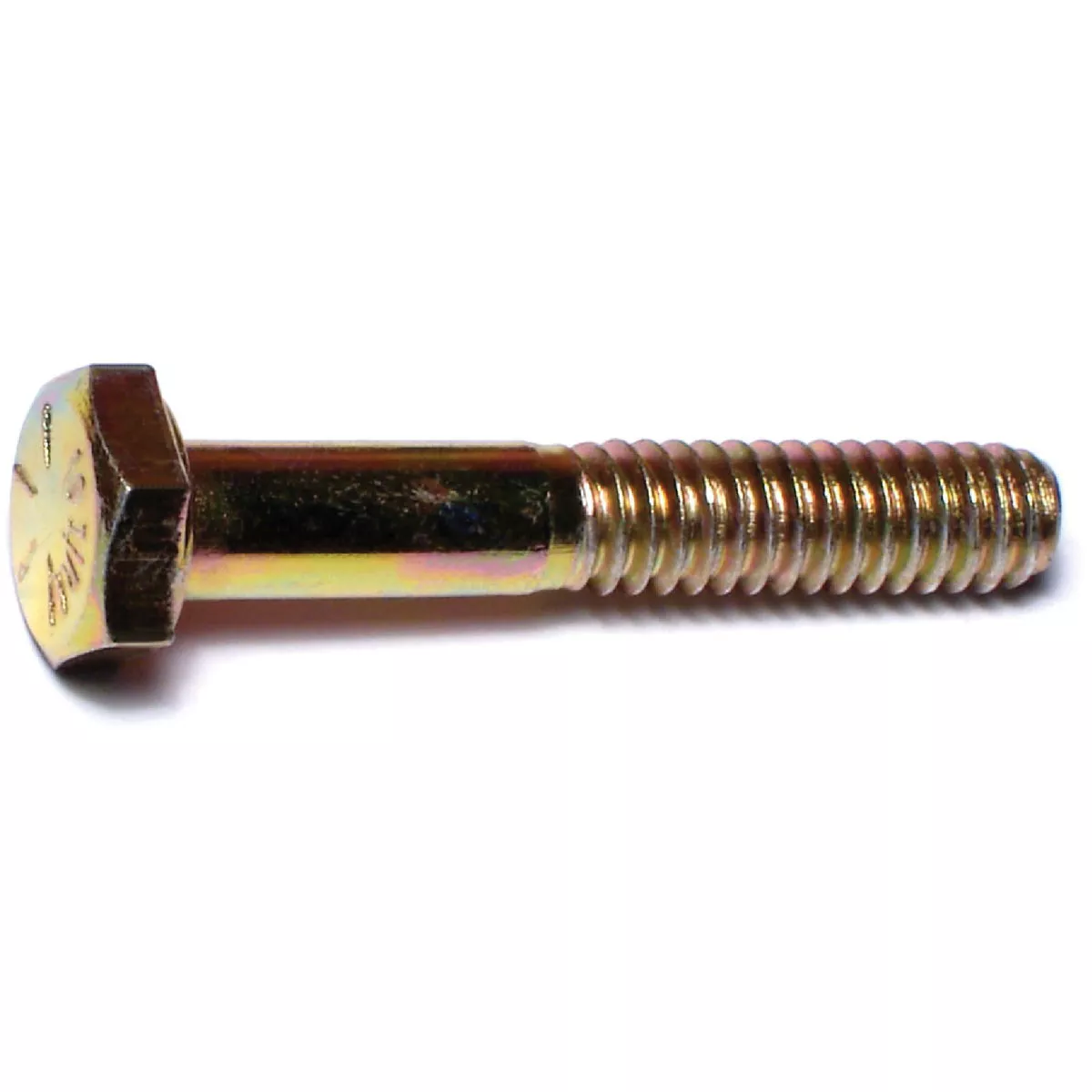 Midwest Fastener 1/4 In.-20 x 1-1/2 In. Zinc Plated Grade 8 Steel Coarse Thread Hex Cap Screws (20 Ct.)-