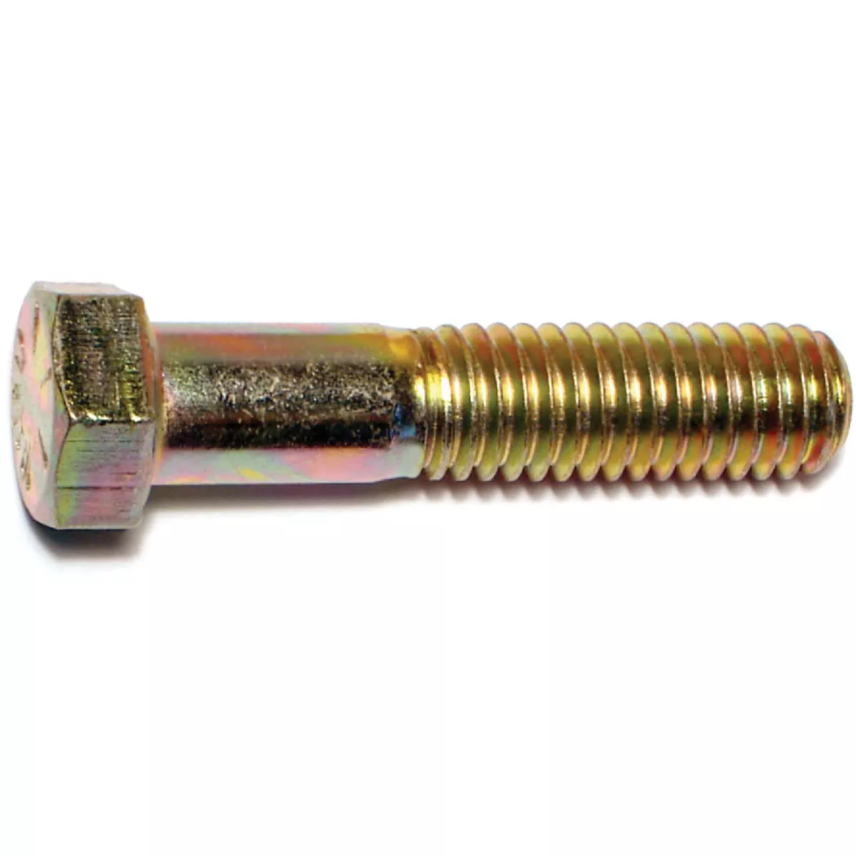 Midwest Fastener 7/16 In.-14 x 2 In. Zinc Plated Grade 8 Steel Coarse Thread Hex Cap Screws (12 Ct.)-