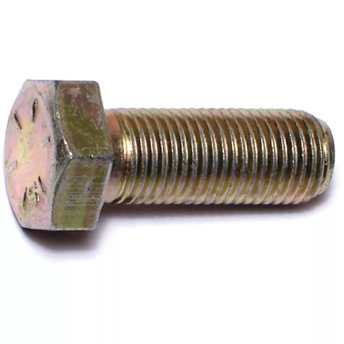 Midwest Fastener 3/8 In.-24 x 1 In. Zinc Plated Grade 8 Steel Fine Thread Hex Cap Screws