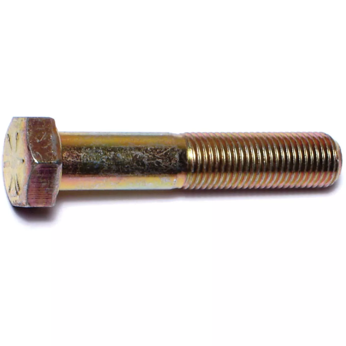 Midwest Fastener 3/8 In.-24 x 2 In. Zinc Plated Grade 8 Steel Fine Thread Hex Cap Screws (12 Ct.)