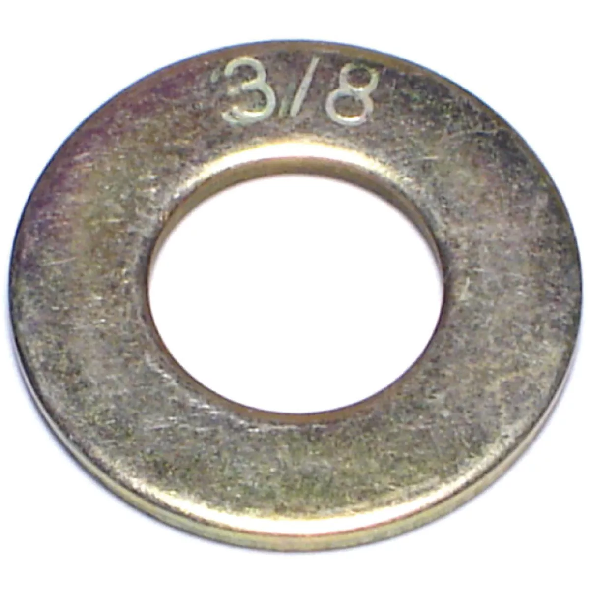 Midwest Fastener 3/8 In. x 13/32 In. x 13/16 In. Zinc Plated Grade 8 Steel SAE Flat Washers (16 Ct.)- - photo 2