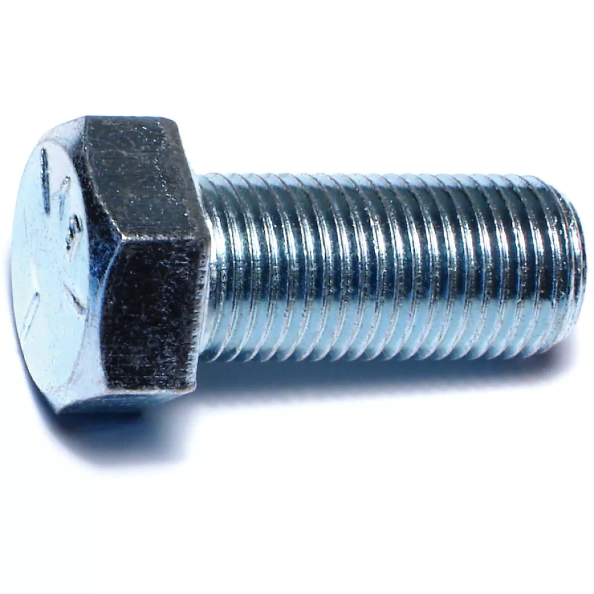Midwest Fastener 9/16 In.-18 x 1-1/4 In. Zinc Plated Grade 5 Steel Fine Thread Hex Cap Screws (4 Ct.) - photo 2