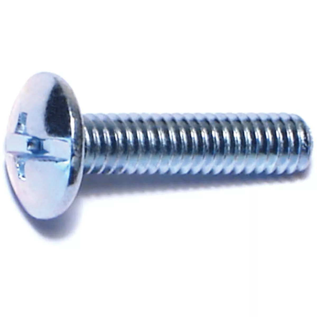 Midwest Fastener #8-32 x 3/4 In. Zinc Plated Steel Coarse Thread Combo Truss Head Machine Screws