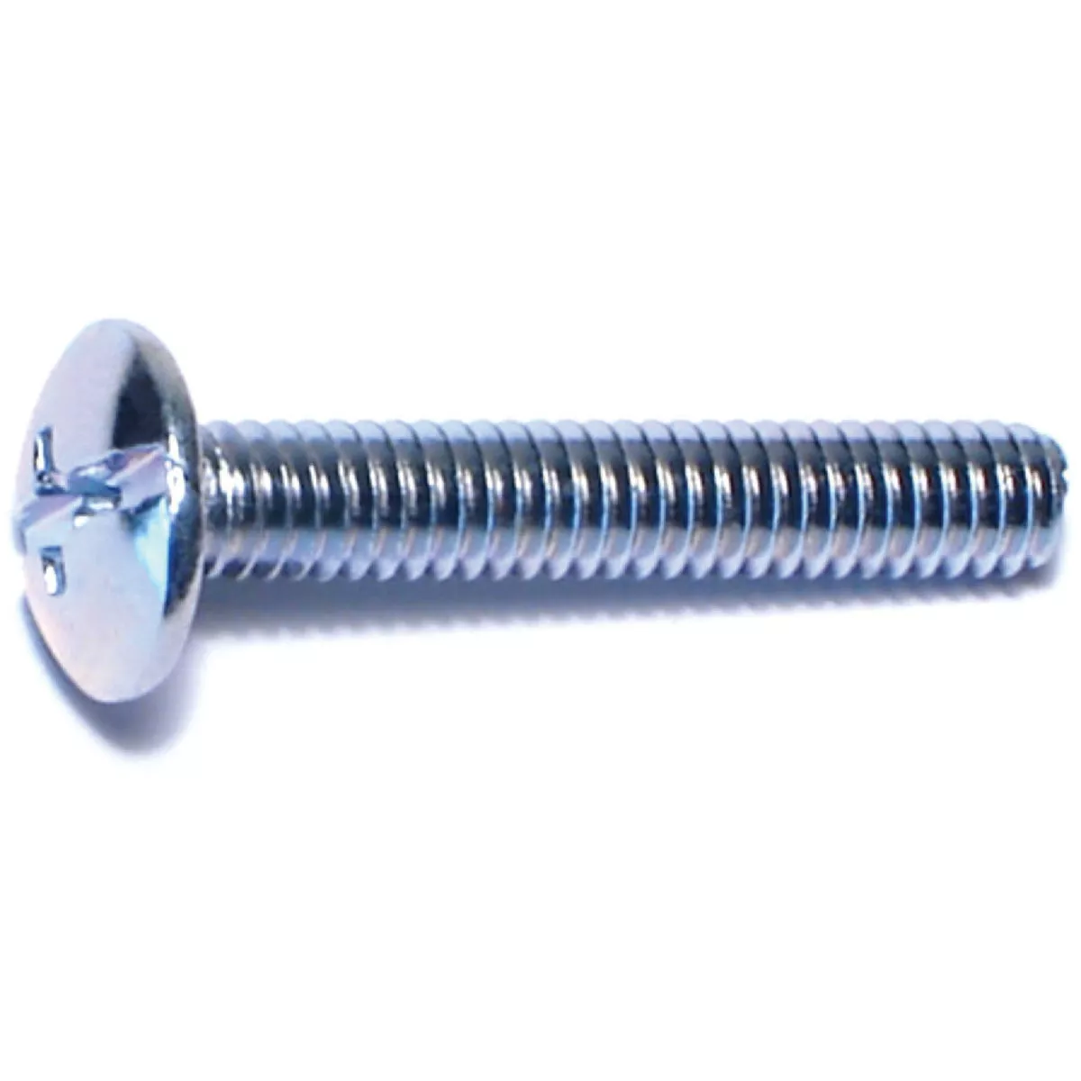 Midwest Fastener #8-32 x 1 In. Zinc Plated Steel Coarse Thread Combo Truss Head Machine Screws (8 Ct.)-