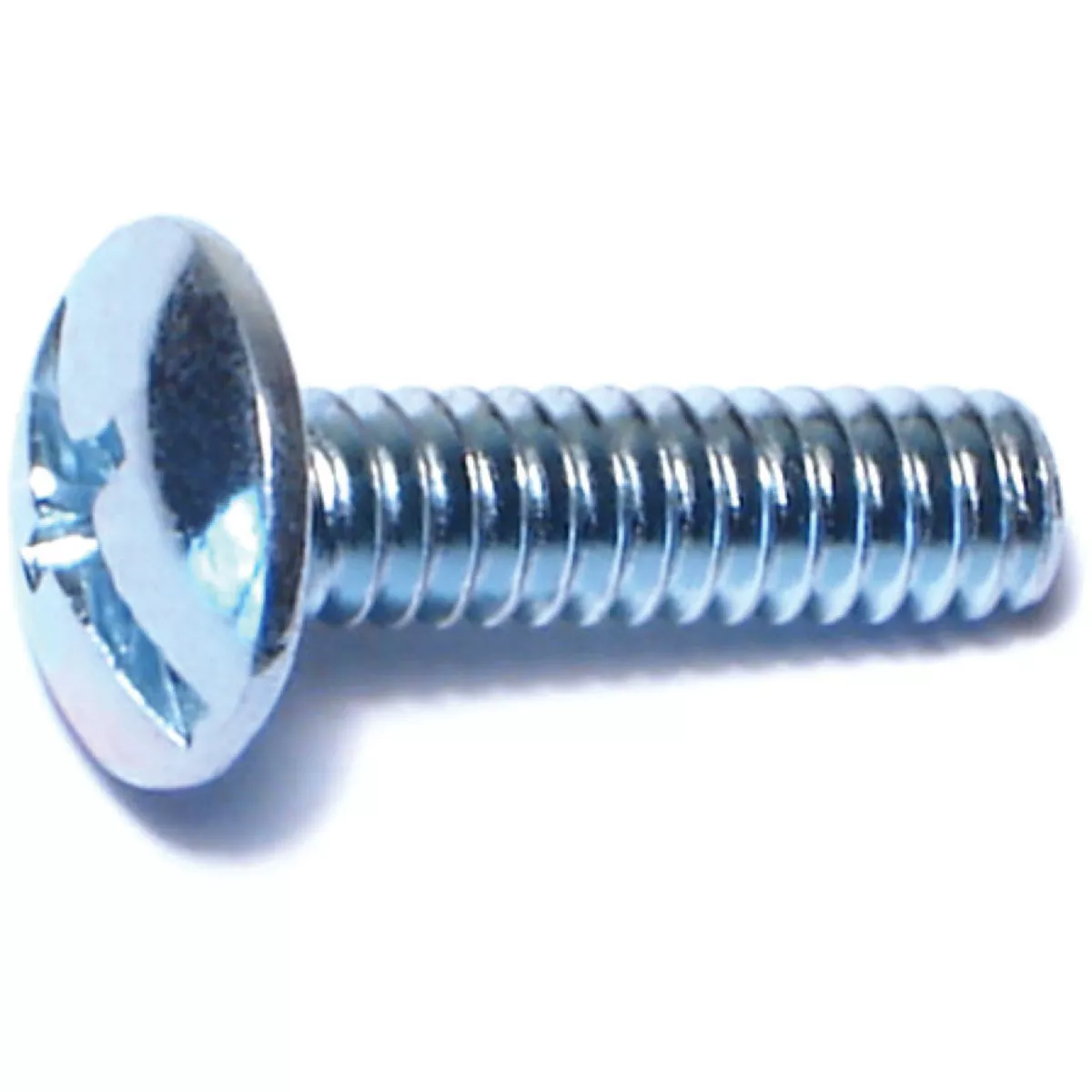 Midwest Fastener #10-24 x 3/4 In. Zinc Plated Steel Coarse Thread Combo Truss Head Machine Screws (6 Ct.)