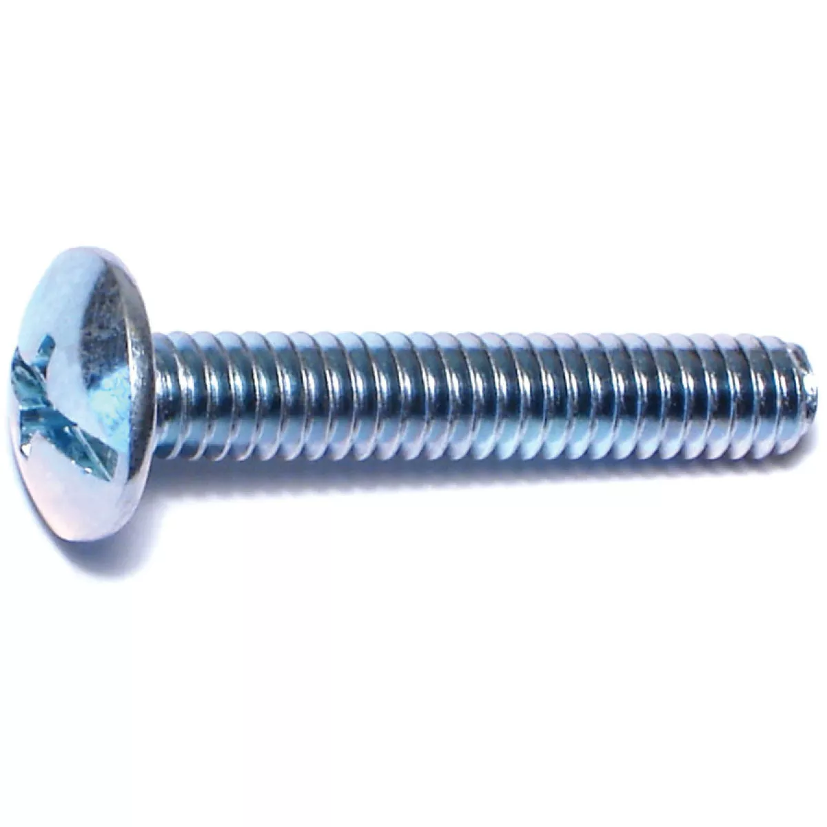 Midwest Fastener 1/4 In.-20 x 1-1/2 In. Zinc Plated Steel Coarse Thread Combo Truss Head Machine Screws (6 Ct.)